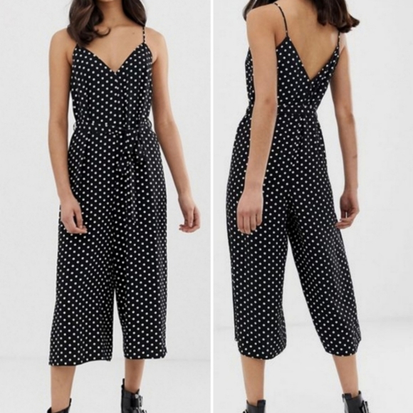 Miss Selfridge Pants - 🎉 HP! 🆕️ NWT Polka Dot Jumpsuit